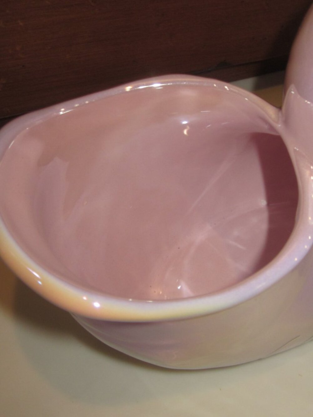 Rae Dunn Calm Shell Pink Ceramic - Picture 2 of 4